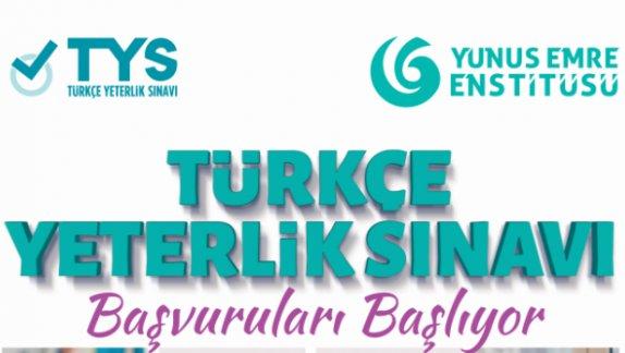 Türkçe Yeterlik Sınavı Başvuruları için son bir hafta